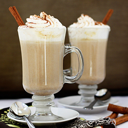 Pumpkin Spice White Hot Chocolate