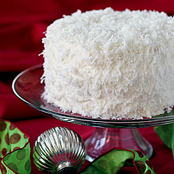 Christmas Coconut Cake