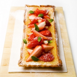 Strawberry & Lemon Tart