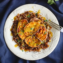 Sweet Potatoes & Curried Onion Jam