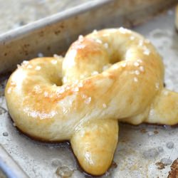 Hot Buttered Fluffy Pretzels