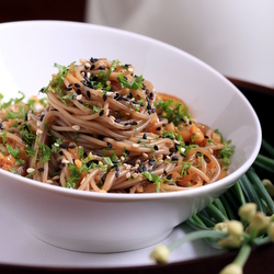 Sesame-Ginger Soba Noodles