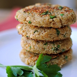 Spring Herb Quinoa Patties