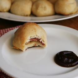 Cheddar Ham Rolls