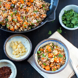 Israeli Couscsous + Squash