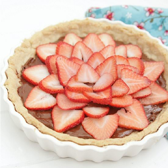 Vegan Strawberry Tart