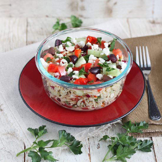 Greek Orzo Salad