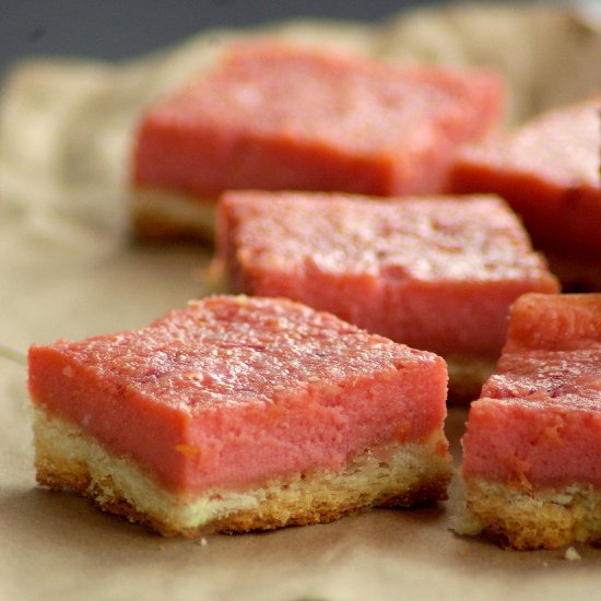 Blood Orange Bars