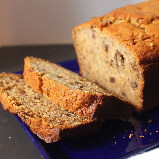 Banana Date Nut Bread