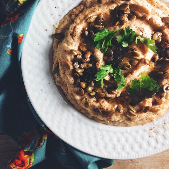 Butter Bean Hummus with Pepitas