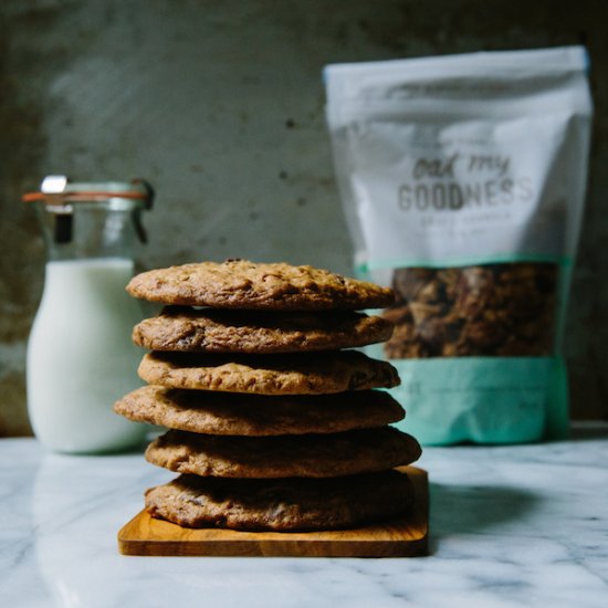 Chocolate Chunk Granola Cookies