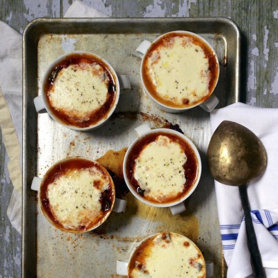 Baked Minestrone Soup