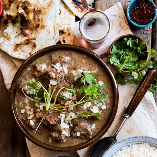 Yogurt Marinated Lamb Curry