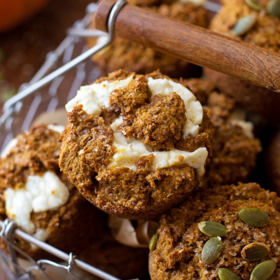 Healthy Pumpkin Bran Muffins