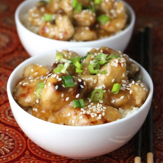 Baked Sesame Chicken