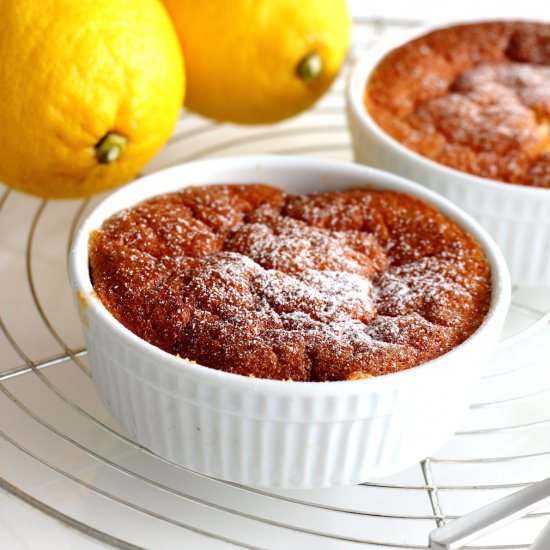 lemon pudding cakes