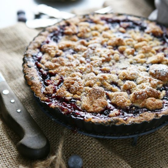 Blueberry Streusel Tart