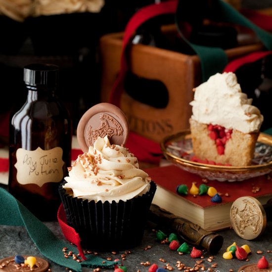 Harry Potter Sorting Hat Cupcakes