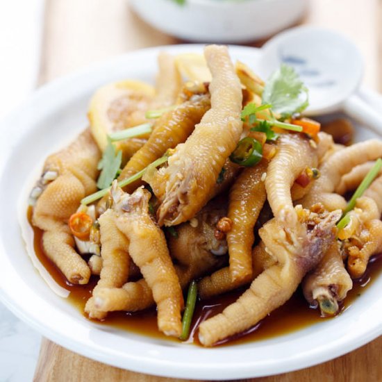 Chicken Feet Salad