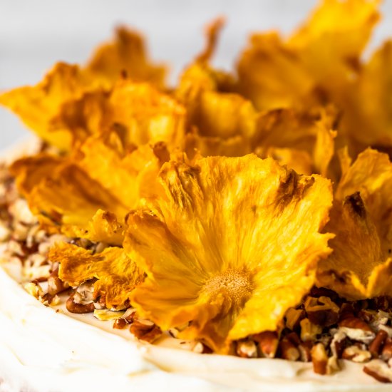 DRIED PINEAPPLE FLOWERS