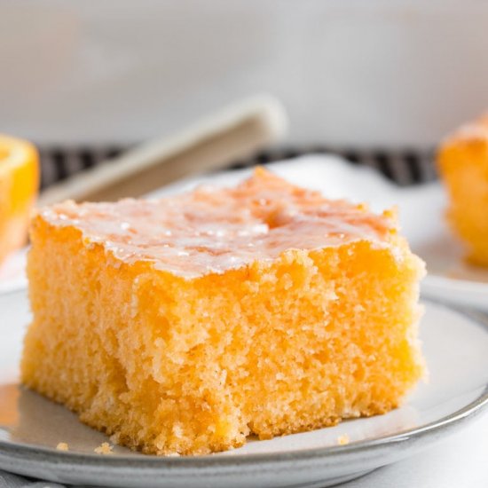 Orange Jello Cake