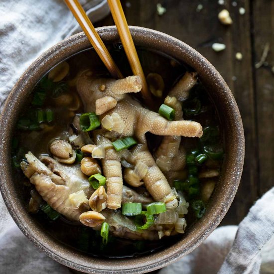 Cantonese Chicken Feet Soup