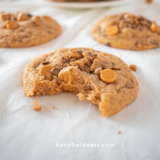 Soft and Chewy Butterbeer Cookies