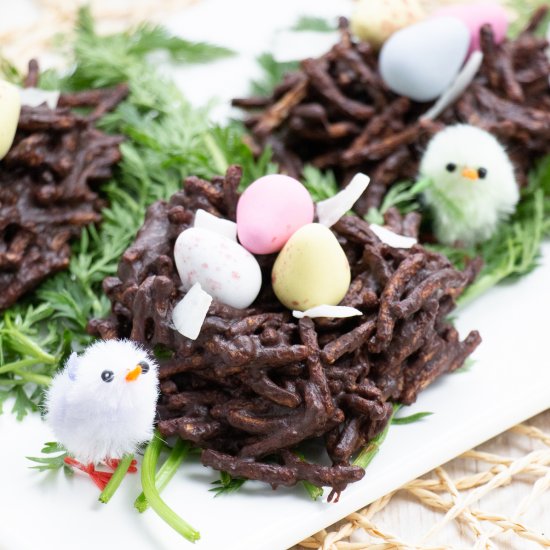 Chocolate Easter Nests