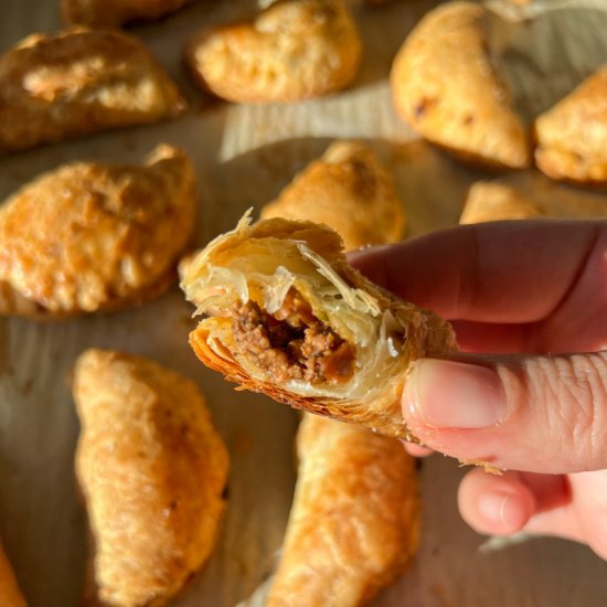 Beef Sambousek (Arab Empanadas)