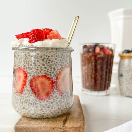 Oat Milk Chia Pudding