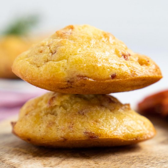 French Savoury Chorizo Madeleines