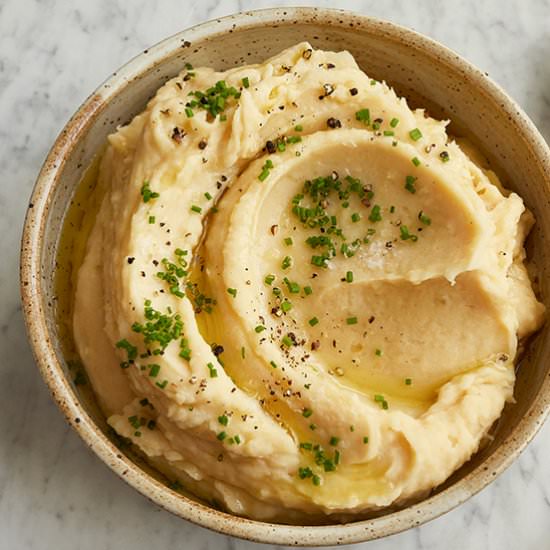 Vegan Mashed Potatoes (no butter)