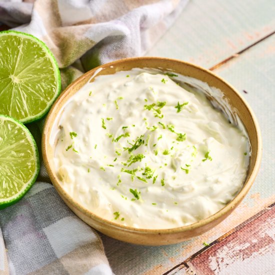 Lime Crema Recipe