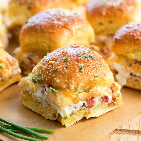 Chicken Bacon Ranch Pull Apart Roll