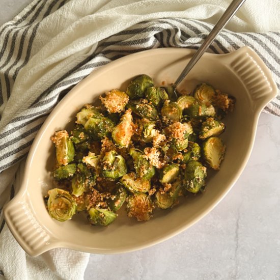 Spicy Maple Brussels Sprouts