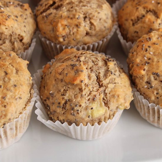 Banana Chia Muffins