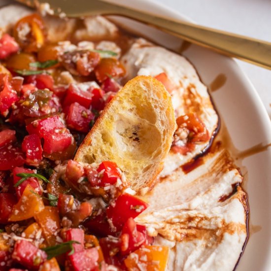 Bruschetta Loaded Hummus