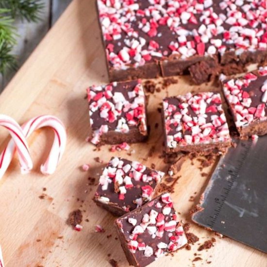 Chocolate Peppermint Fudge