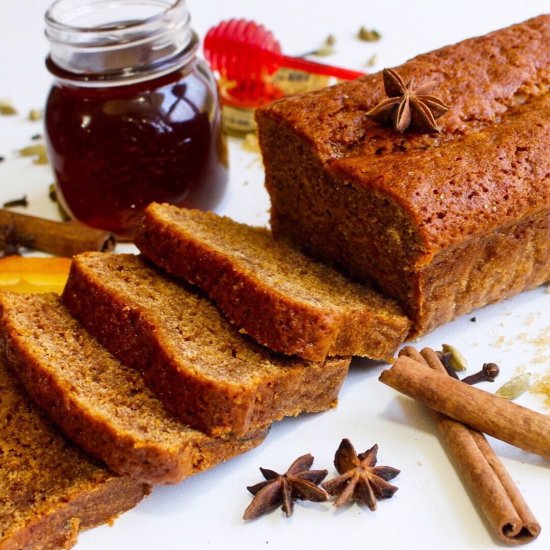 Moist Gingerbread Loaf Cake