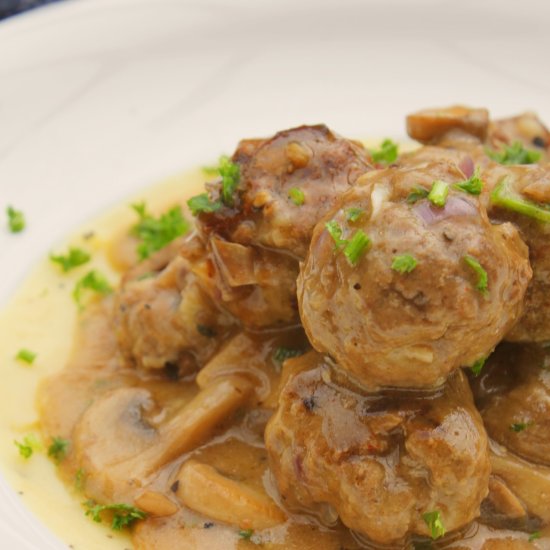 Salisbury Steak Meatballs