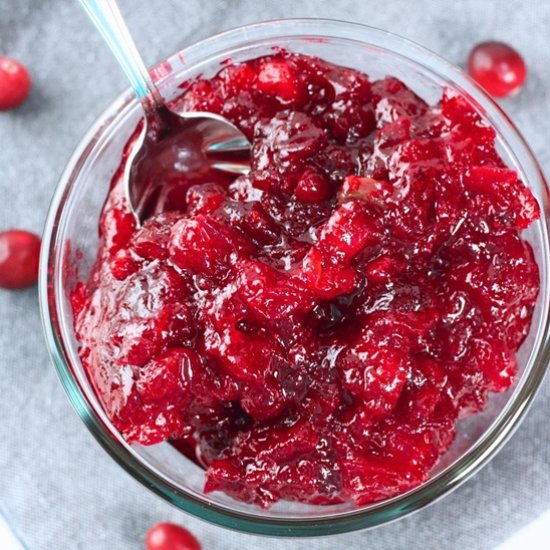 Homemade Cranberry Sauce