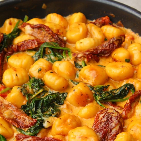 Creamy Sun-Dried Tomato Gnocchi