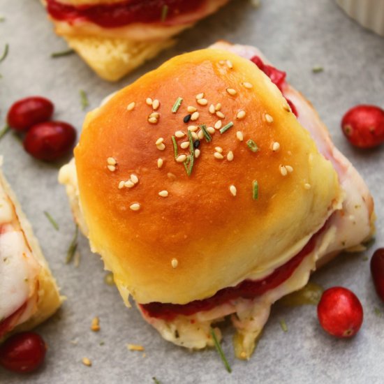 Turkey Cranberry Sliders