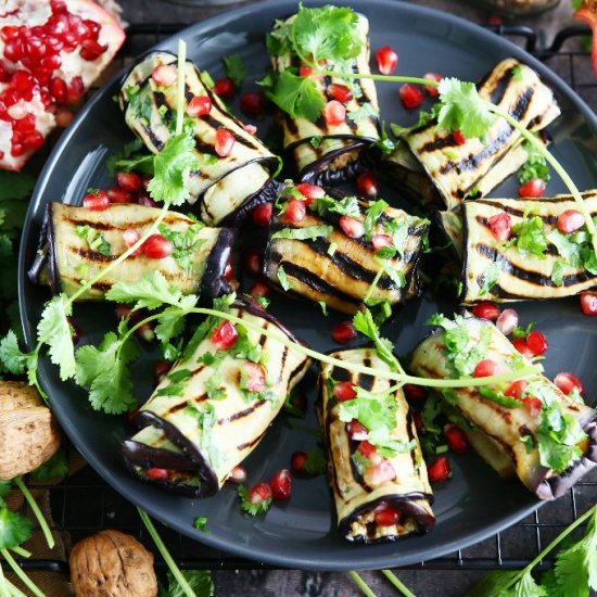 Badridschani Georgian Aubergine Rolls