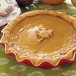 Homemade Pumpkin Pie