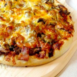 Bacon Cheeseburger Pizza