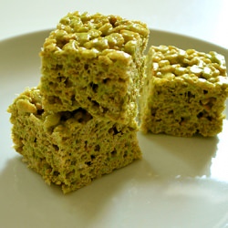 Green Tea Rice Krispie Treats