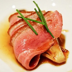 Breast of Duck with Braised Witlof