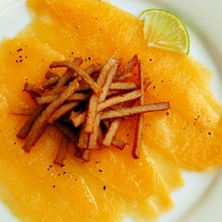 Cantaloupe Carpaccio