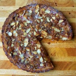 Nectarine and Red Currant Tart